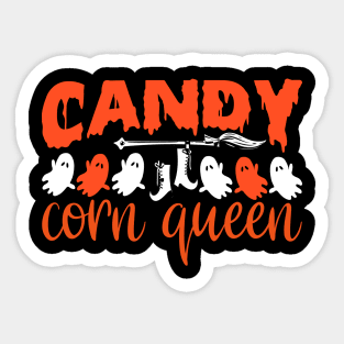 Candy Corn Queen Sticker